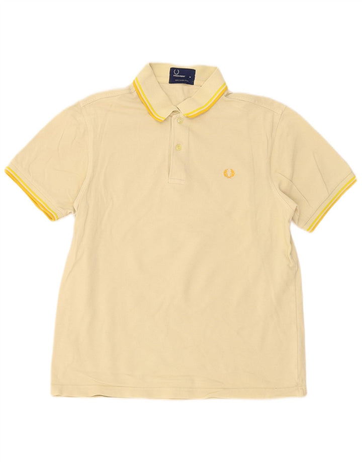 Polo Fred Perry Hombre Algodón Amarillo Medio