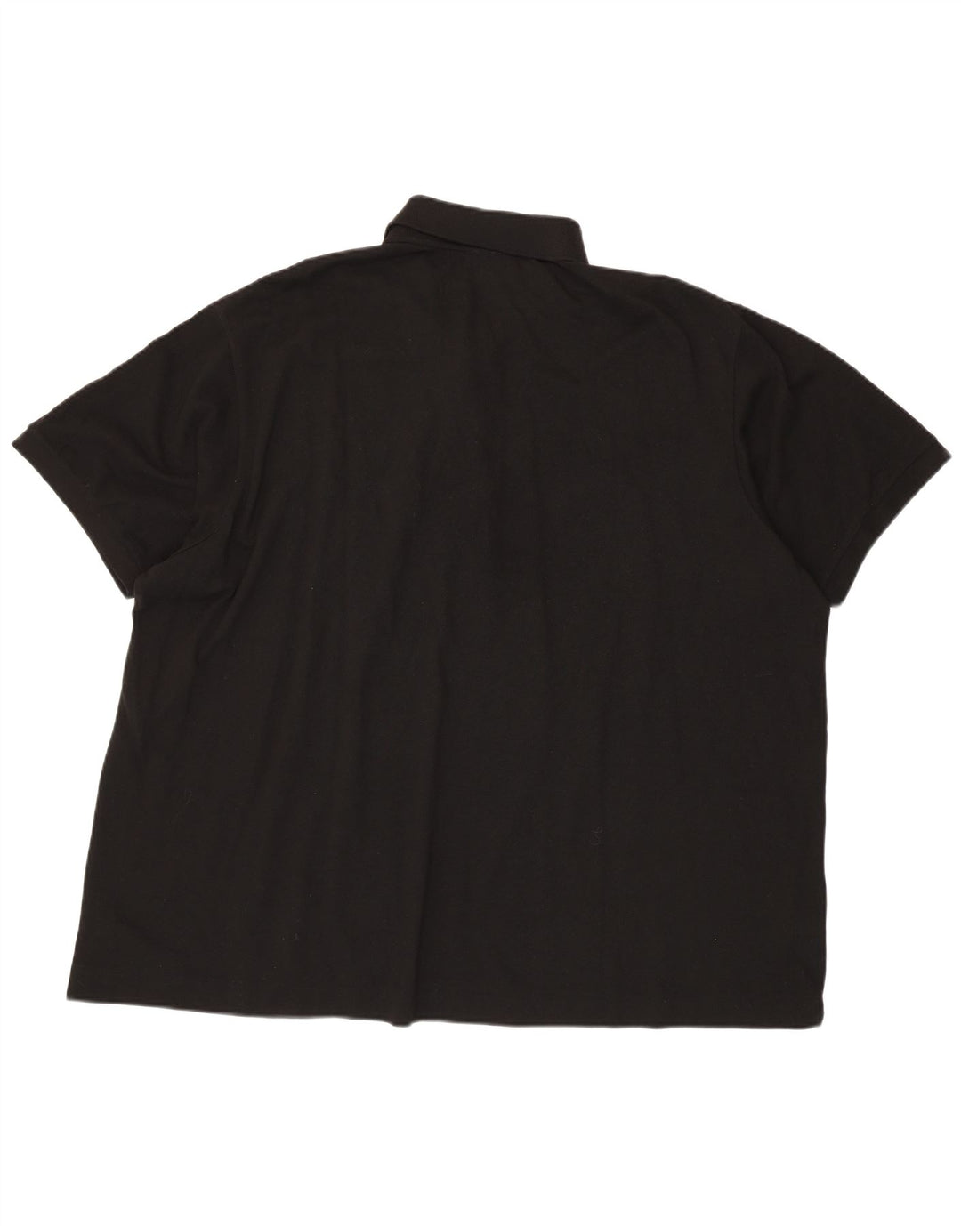 LACOSTE Polo de ajuste clásico para hombre talla 10 5XL algodón negro