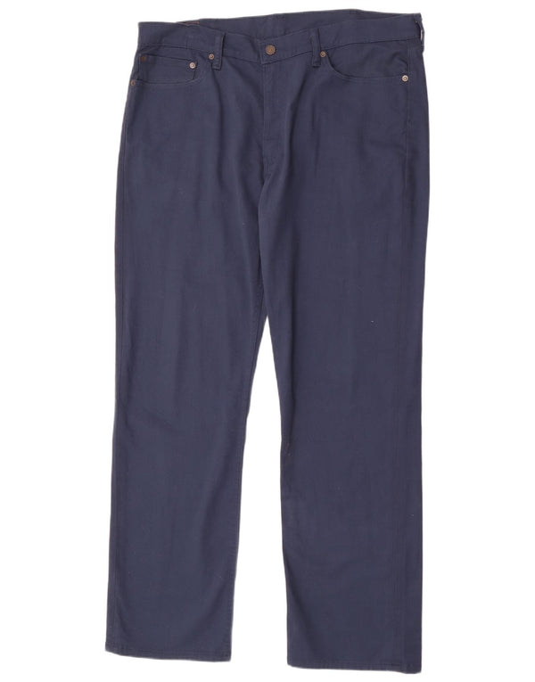 Levi's Mens 514 Pantalones Casuales Rectos W38 L32 Algodón Azul Marino
