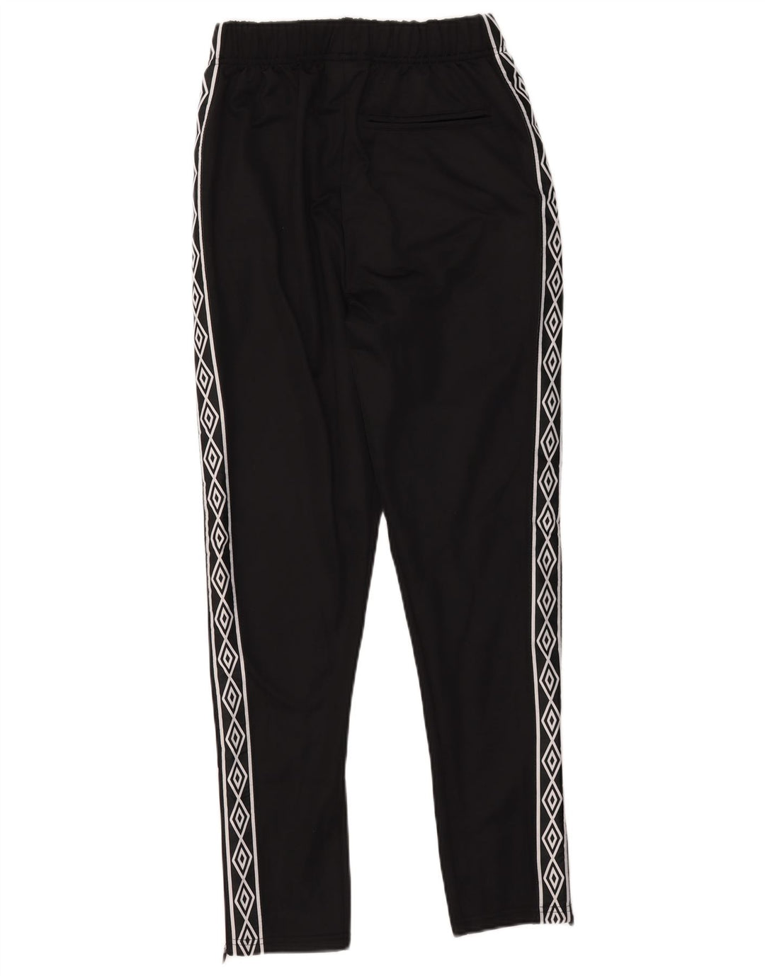 UMBRO Hombre Pantalones De Chándal Gráfico Pequeño Poliéster Negro