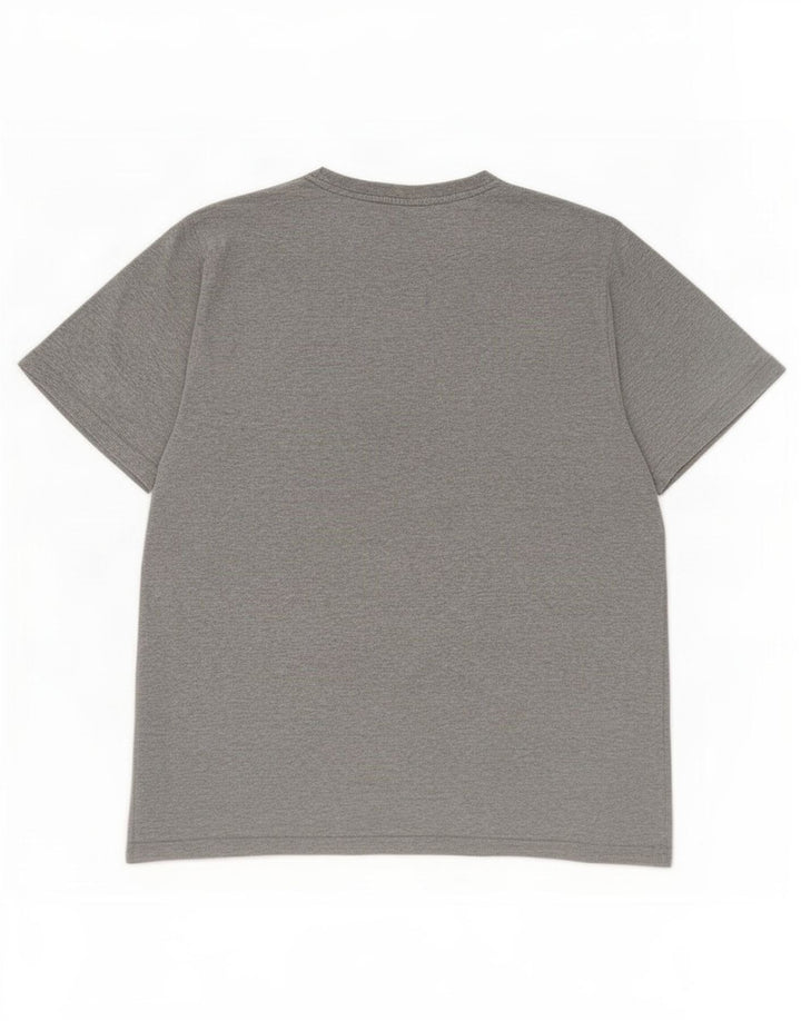 Dickies - Camiseta gráfica para hombre, talla grande, algodón gris