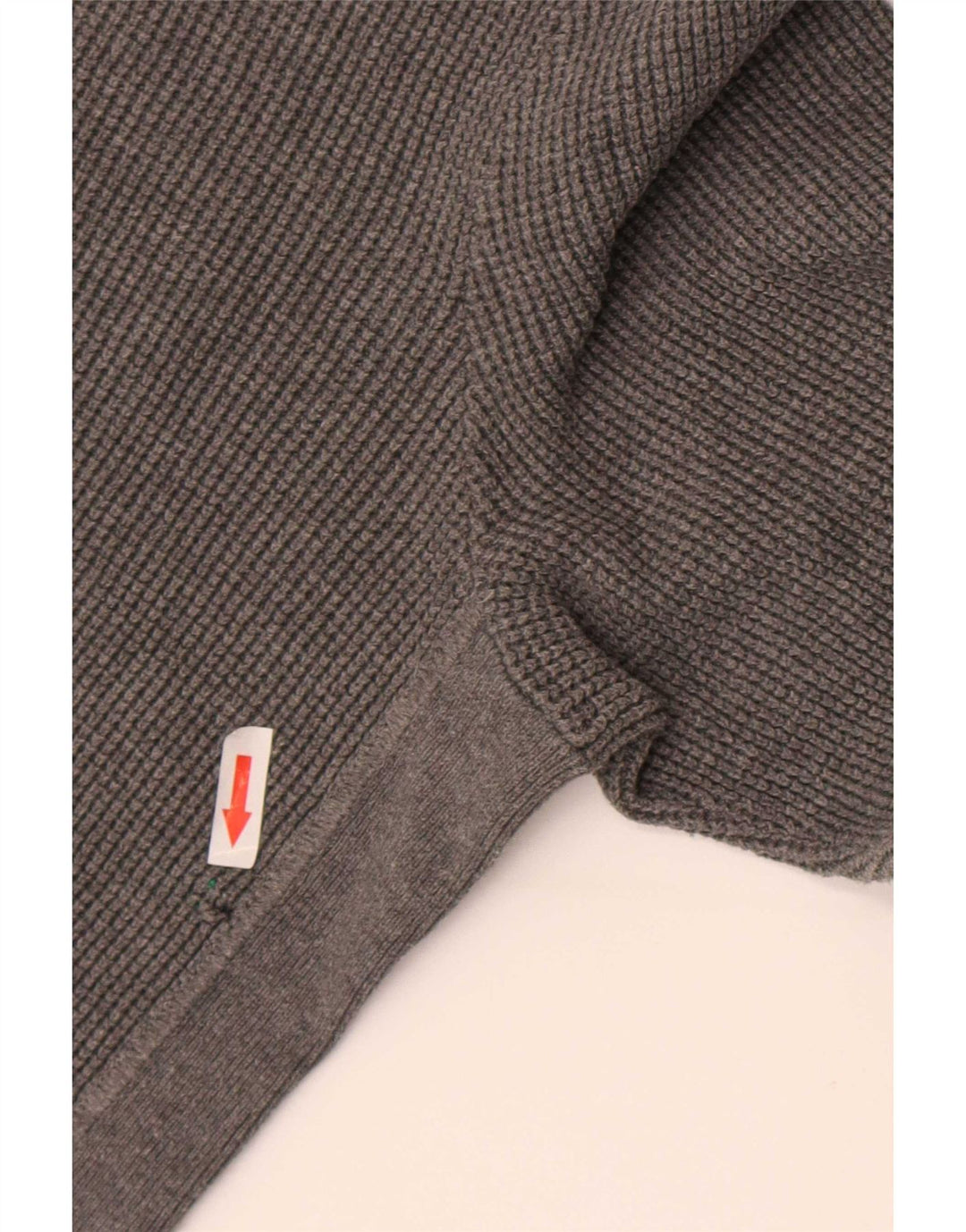 Gap Jersey De Cuello Redondo Para Hombre Jersey De Algodón Gris Grande