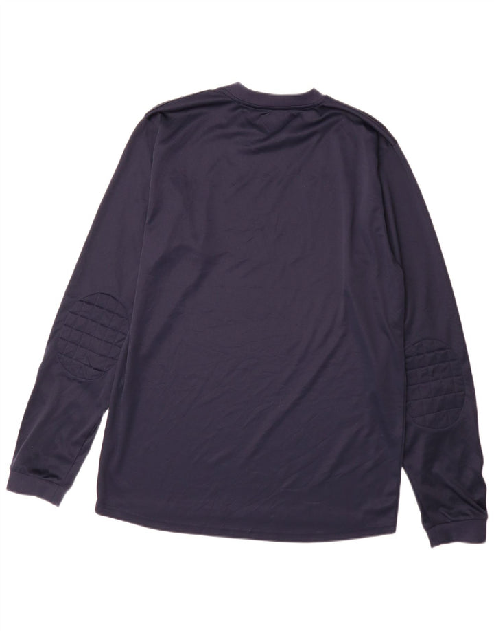 Camiseta Uhlsport Hombre Manga Larga XL Azul Marino