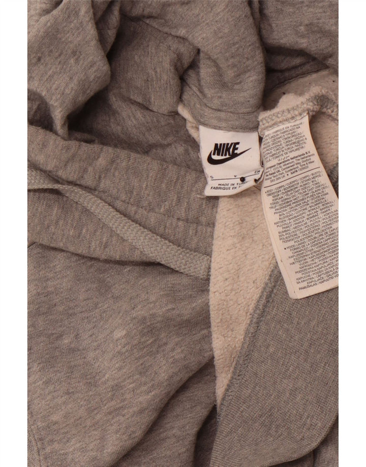 NIKE Hombre Sudadera con Capucha Jumper Small Gris Algodón