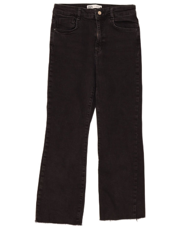 Zara Vaqueros Rectos Mujer EU 38 Small W28 L26 Negro