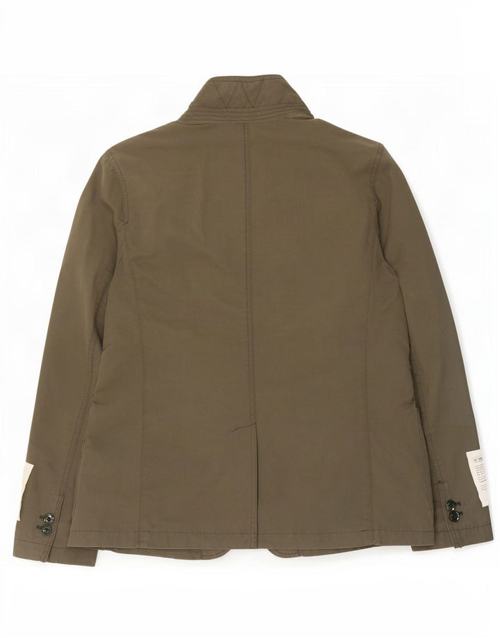 Woolrich Chaqueta utilitaria para hombre UK 40 Grande Algodón verde