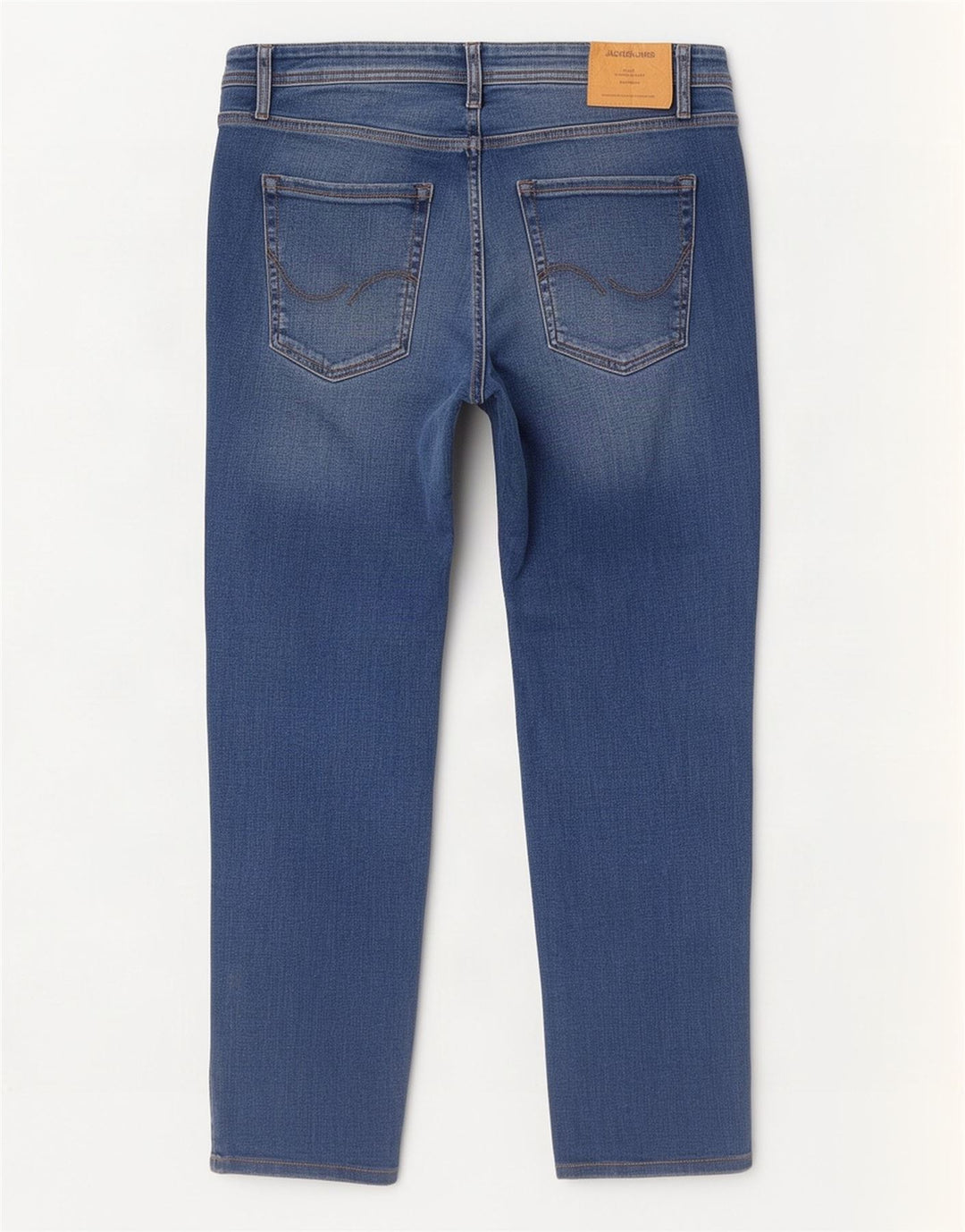 Jack & Jones Hombre Tim Straight Jeans W33 L27 Algodón Azul