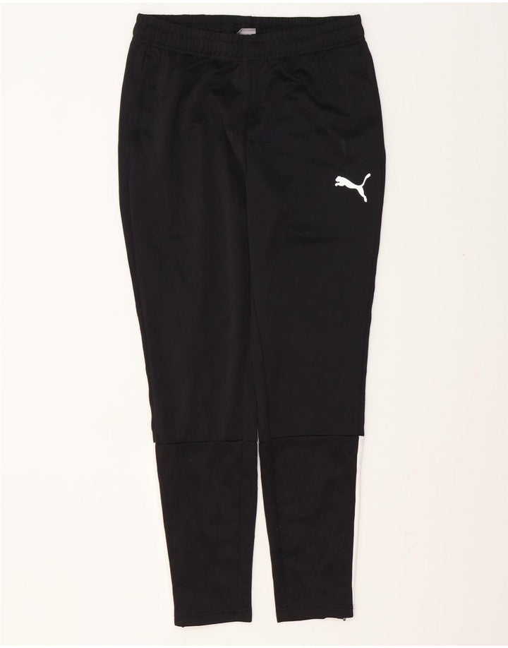 Pantalones De Chándal Puma Hombre Negro Mediano Poliéster Color Block