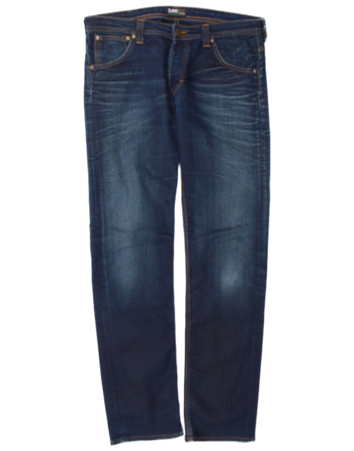 Lee Jeans Powell Slim para Hombre W36 L34 Algodón Azul Marino