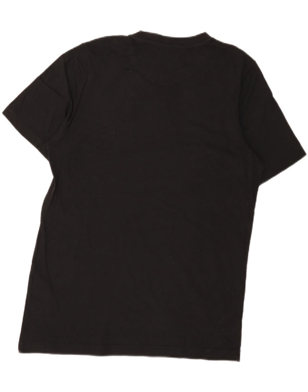 Adidas - Camiseta gráfica para hombre, talla mediana, algodón negro