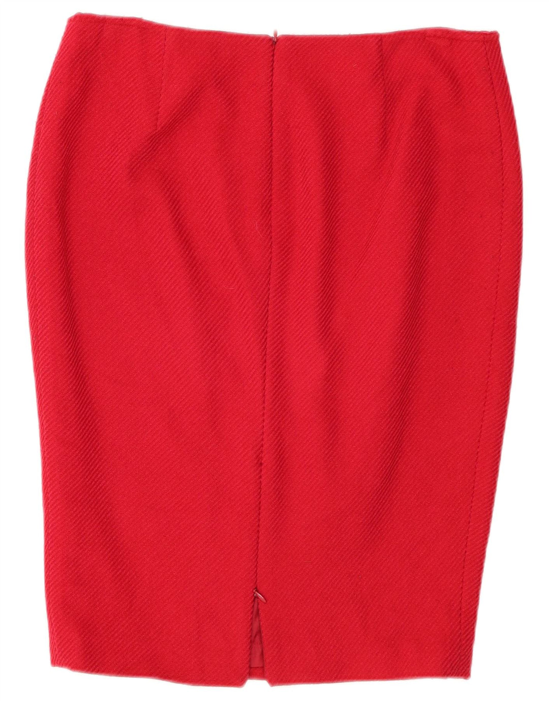 LUISA SPAGNOLI Falda lápiz para mujer IT 46 Large W32 Lana roja