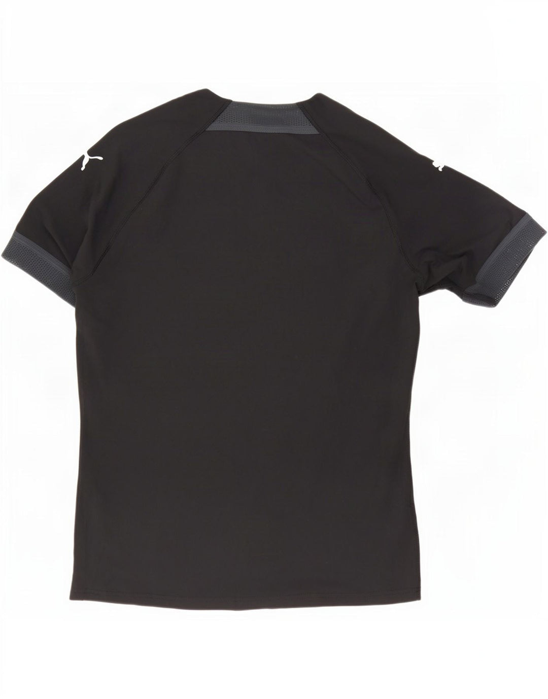 Camiseta Puma Hombre Top Medium Negro Colorblock Poliéster