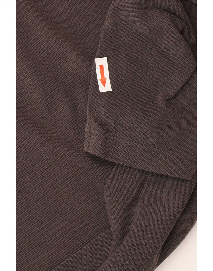 Gant Polo Regular Fit De Algodón Gris Grande Para Hombre