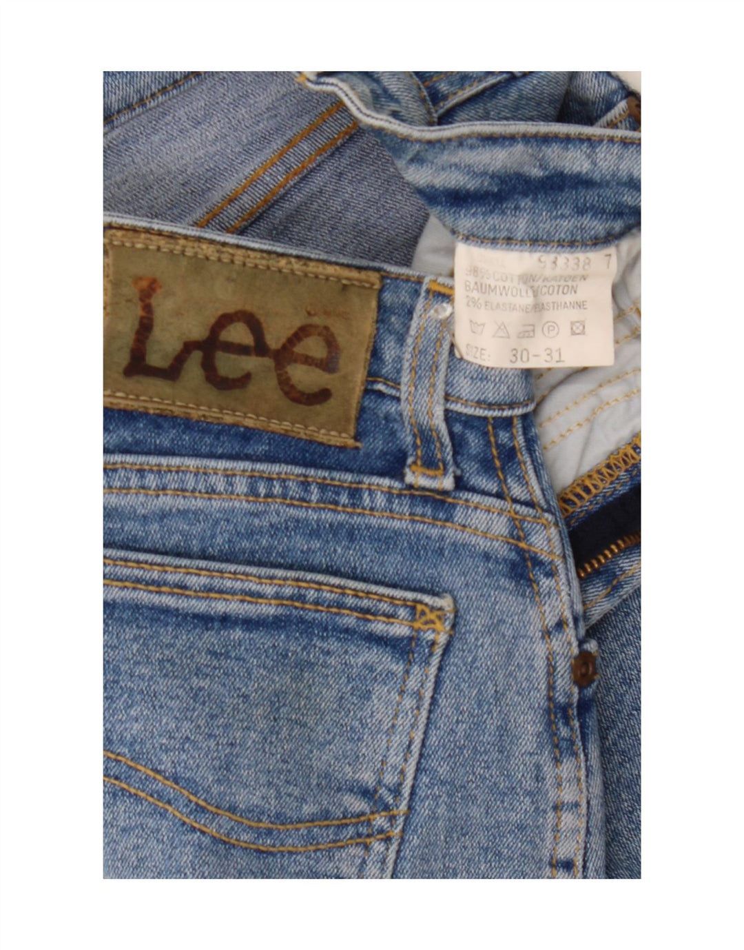 LEE Womens Slim Jeans W30 L28 Blue Cotton Vintage Lee and Second-Hand Lee from Messina Hembry 