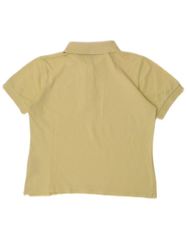 Polo Kappa Mujer Small Amarillo Algodón Sports