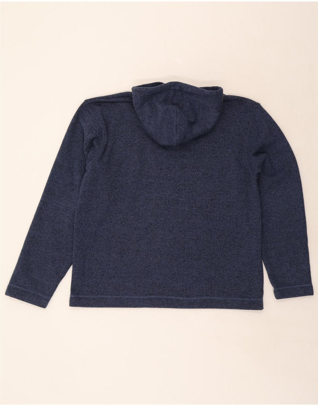 Weird Fish Sudadera con capucha para hombre XL Poliéster moteado azul marino