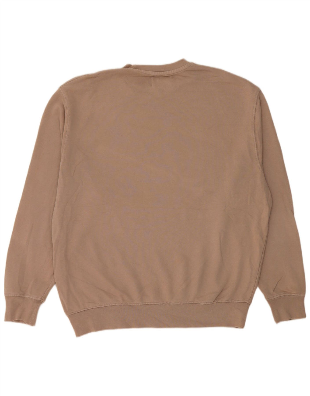 Zara Hombre Sudadera Jumper Algodón Beige Medio