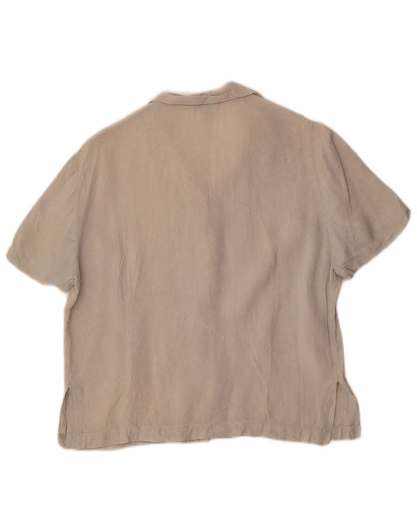 Camisa de manga corta para mujer Balloon EU 40 Seda beige mediana