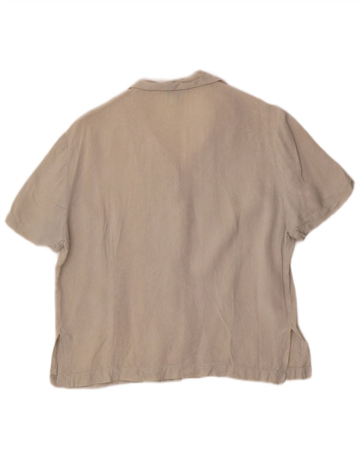Camisa de manga corta para mujer Balloon EU 40 Seda beige mediana