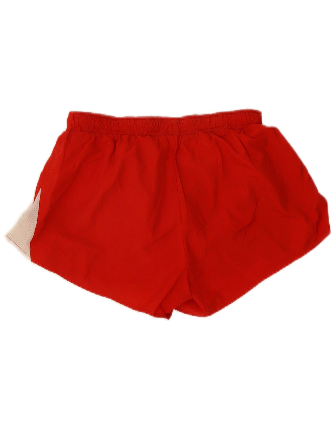 NIKE Womens Rowing Sport Shorts UK 14 Large  Red Polyester