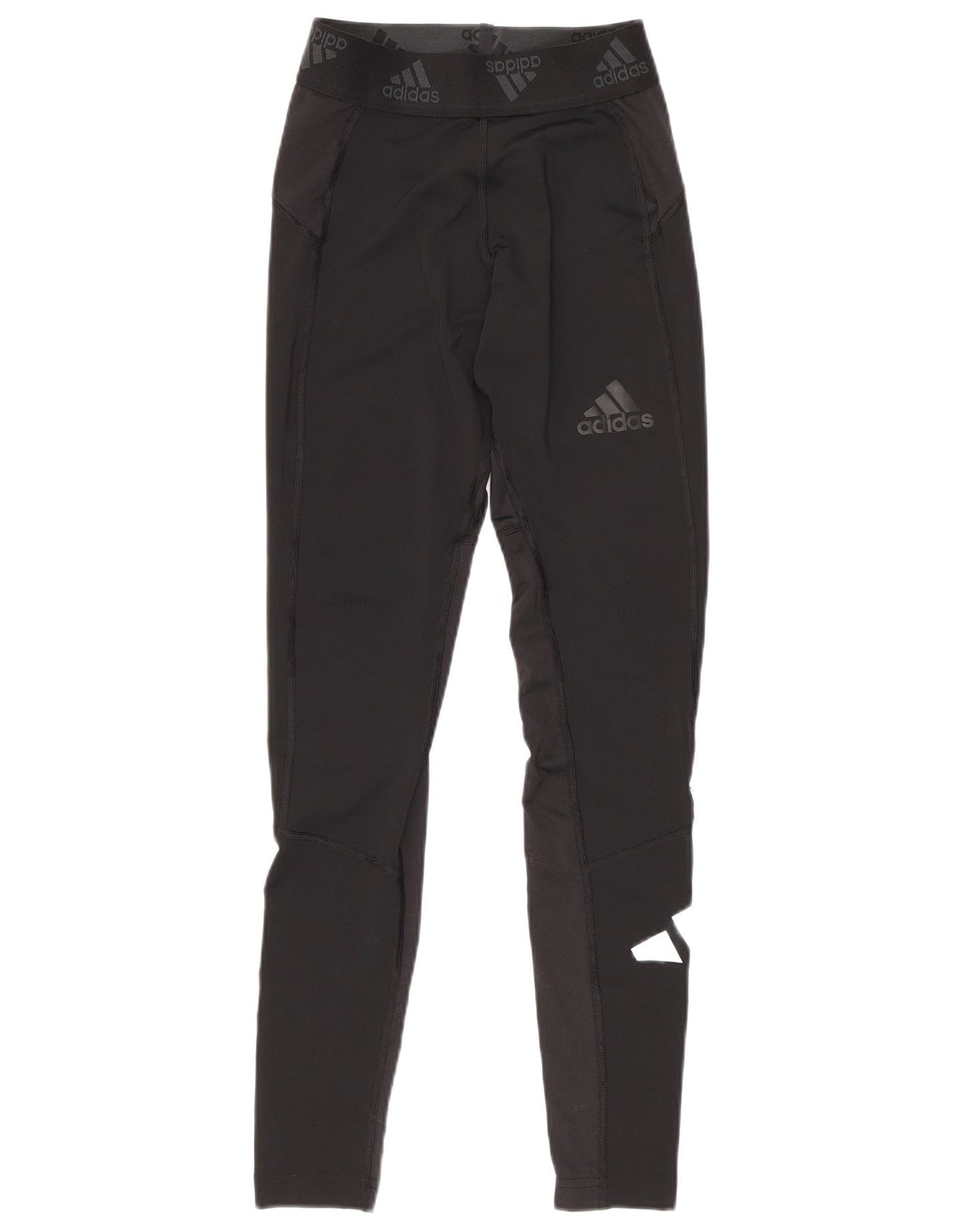 Adidas Leggings gráficos para mujer Reino Unido 10 Pequeño poliéster negro