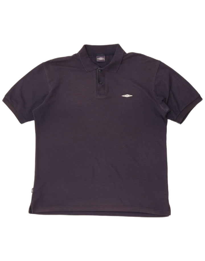 Polo Umbro Hombre XL Azul Marino Poliéster