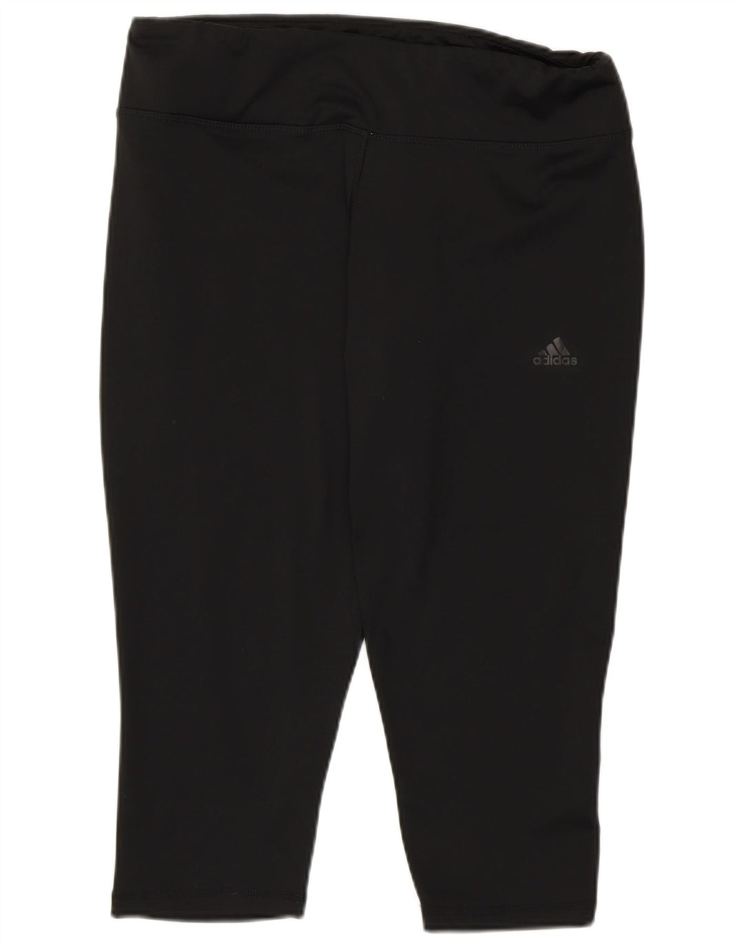 Adidas Mujer Climalite Capri Leggings UK 16/18 Grande Negro Poliéster