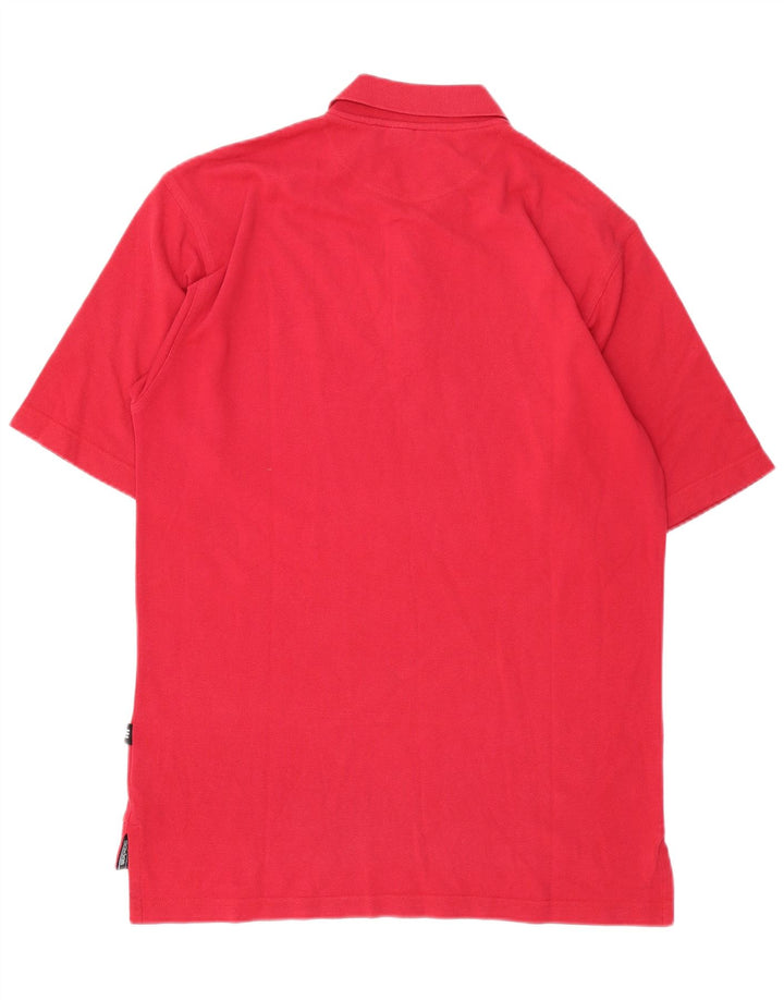 Adidas Polo Hombre UK 40/42 Medium Rojo