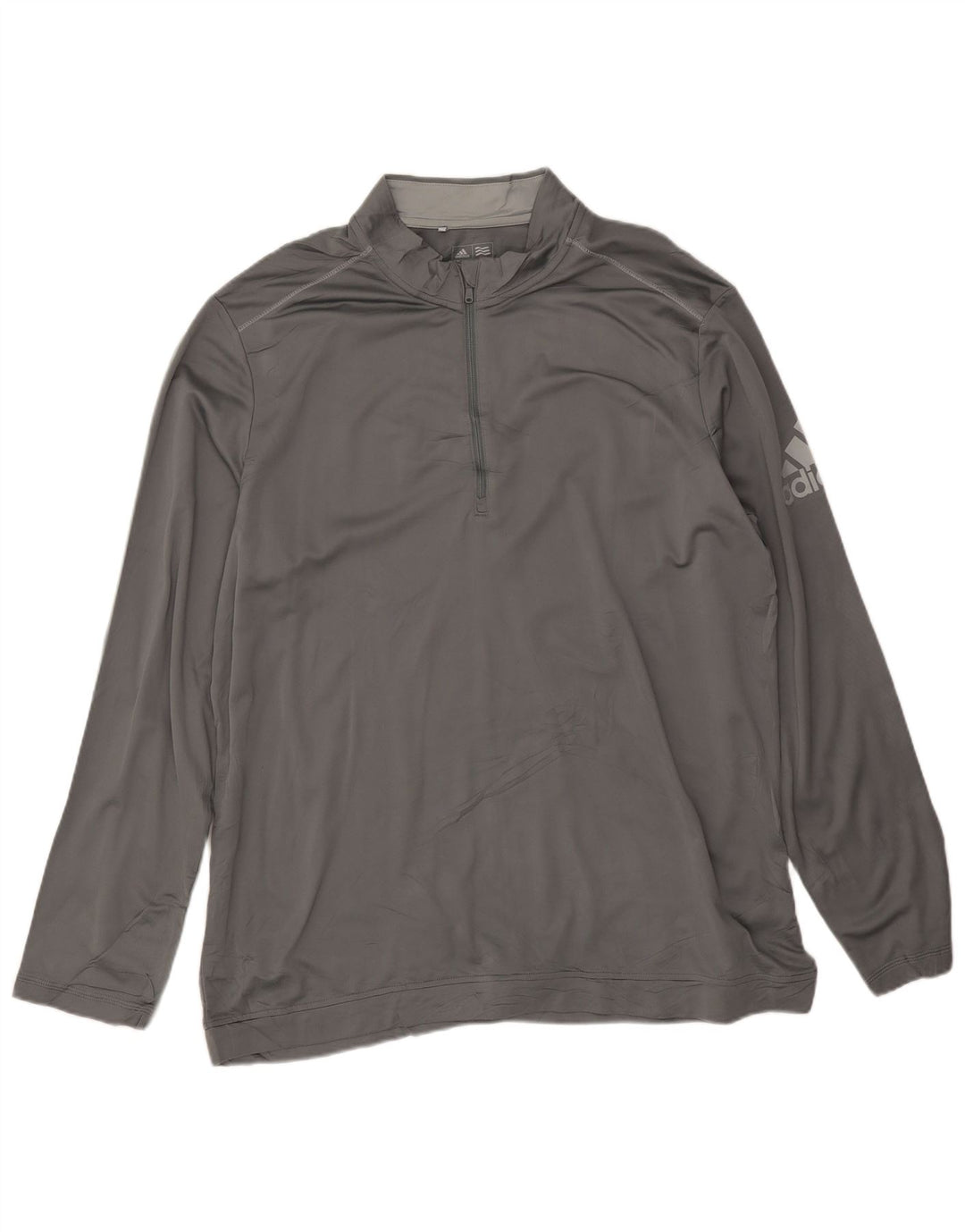 Adidas Climawarm Graphic Zip Neck Jersey Chándal Top XL Gris