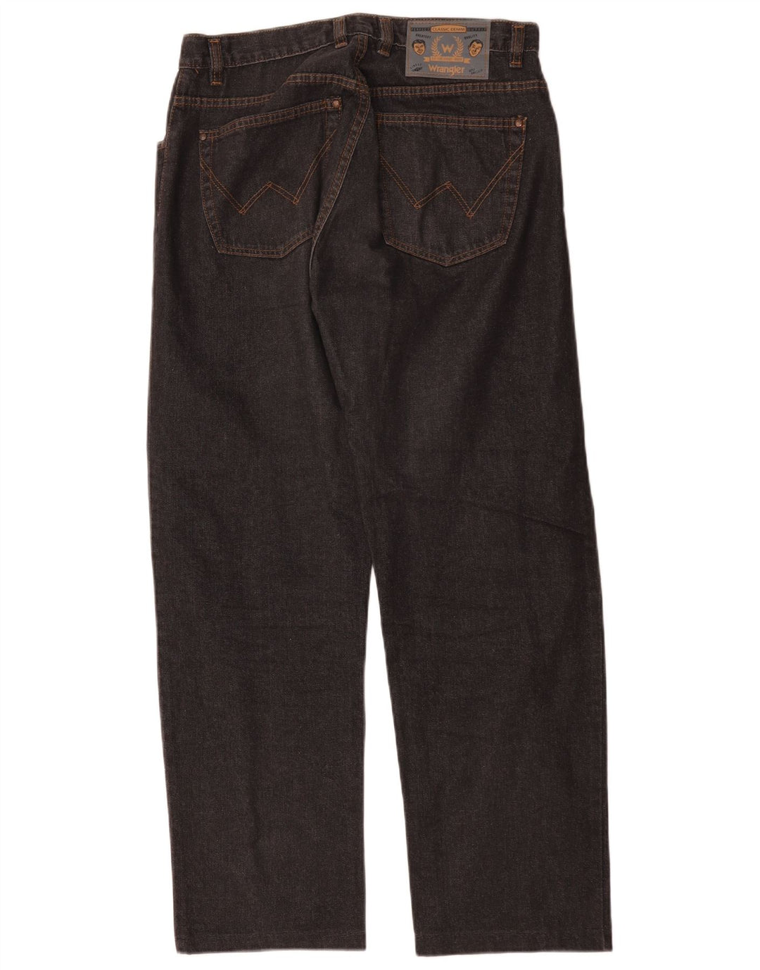 Wrangler Vaqueros rectos para hombre W32 L29 Algodón negro