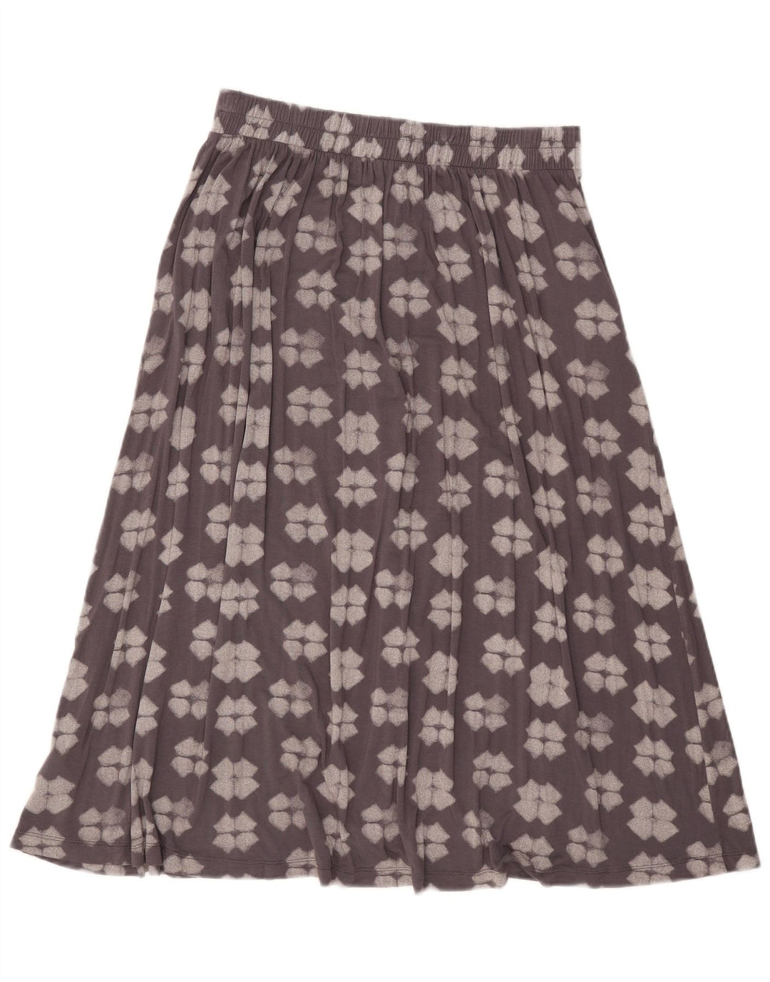 Falda acampanada para mujer de White Stuff UK 40 Small W32 Viscosa geométrica gris