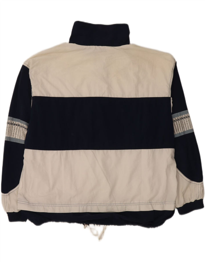 LOTTO Chaqueta superior de chándal para hombre 2XL Poliéster color block blanco