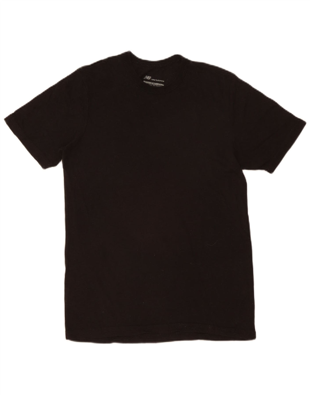 New Balance Hombre Camiseta Top Medium Negro Algodón