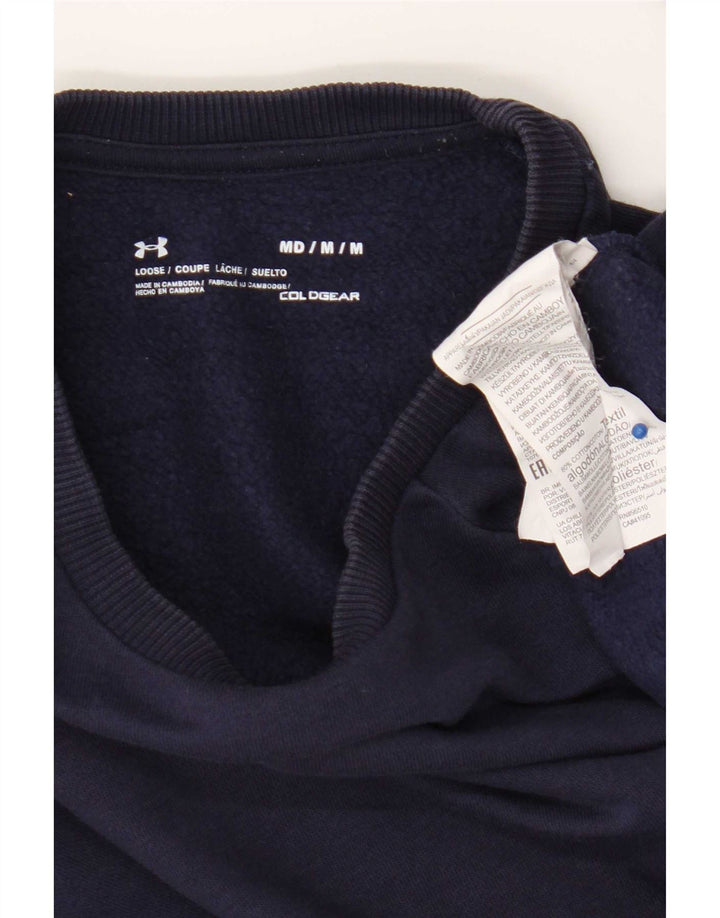 Under Armour Cold Gear Sudadera Jumper Medium Azul Marino Algodón Hombre