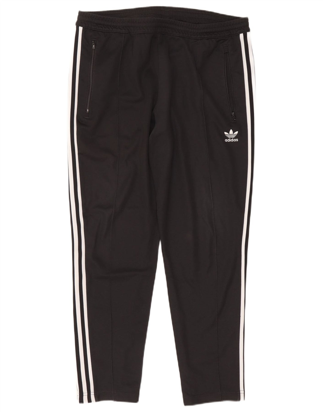 Adidas - Pantalón de chándal para hombre, talla grande, algodón negro