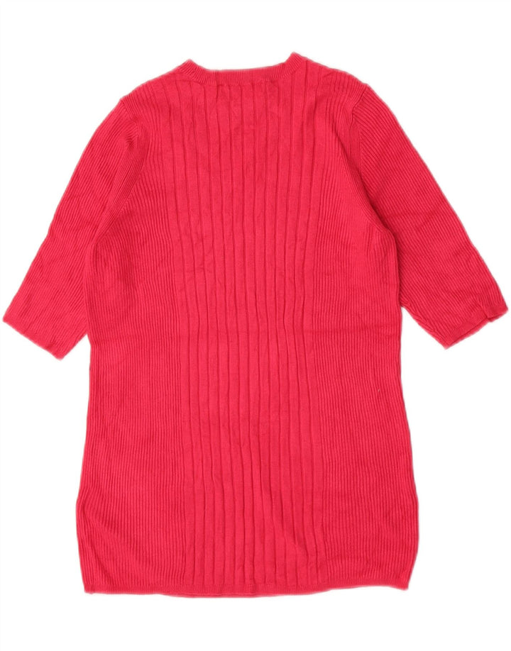 Marks & Spencer - Jersey para mujer con cuello barco, talla 40, color rosa medio