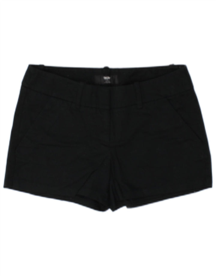 Mossimo Pantalones cortos chinos para mujer US 2 XS W32 Algodón negro