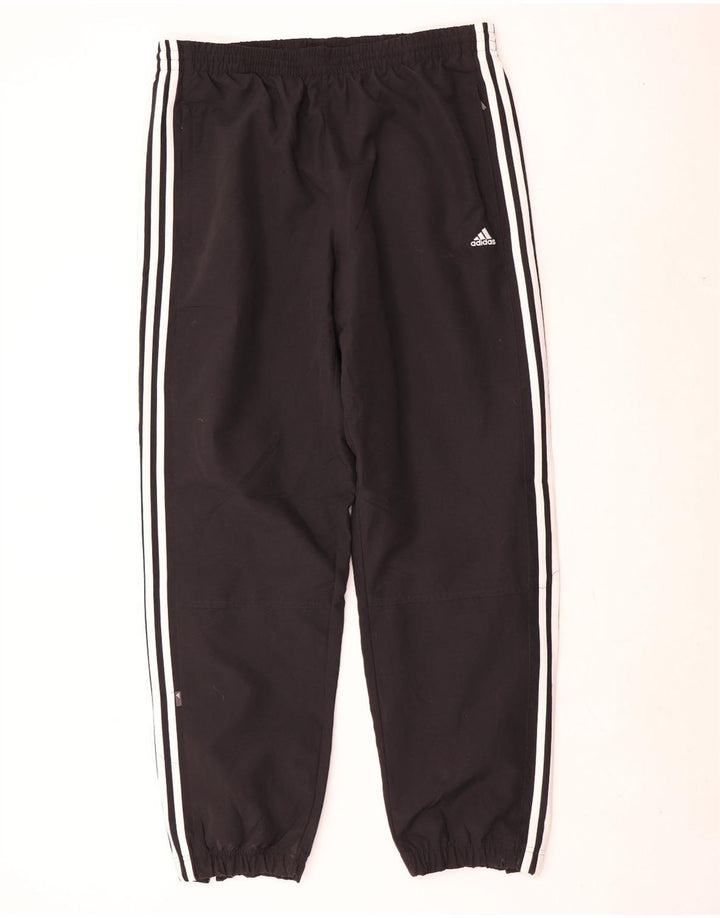 Adidas Hombre Pantalones De Chándal Joggers XL Negro Poliéster