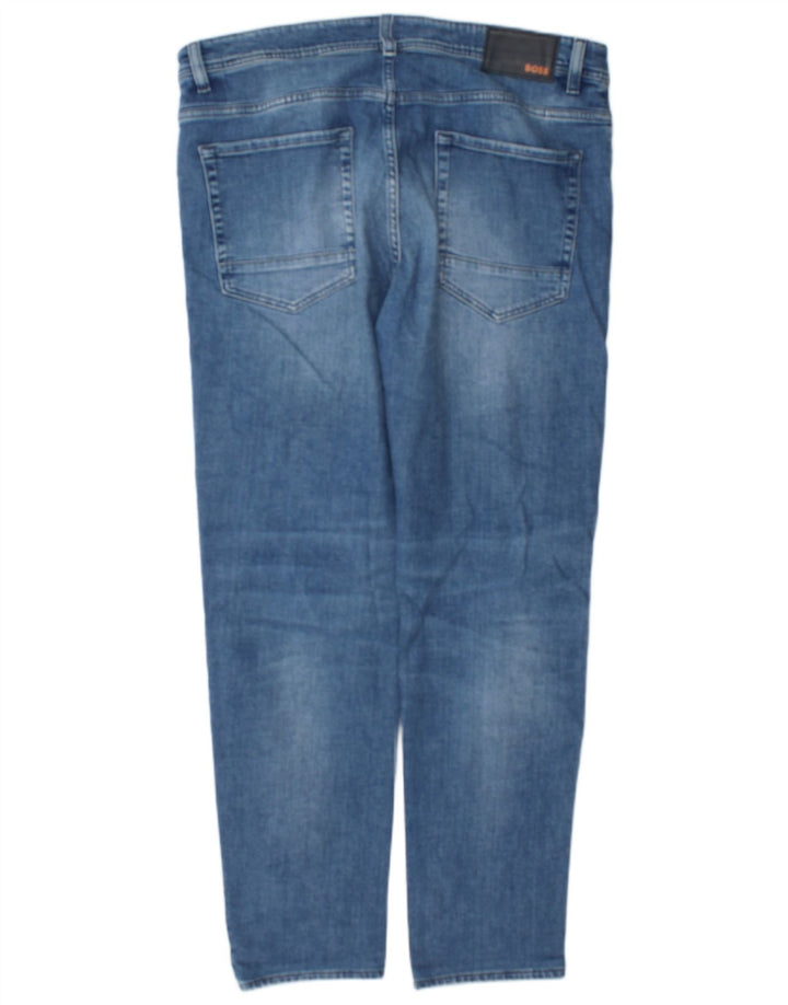 Vaqueros Hugo Boss Hombre Slim W36 L32 Algodón Azul