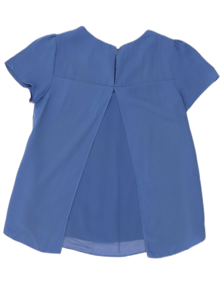 Blusa Oasis para mujer Top UK 10 Small Poliéster azul