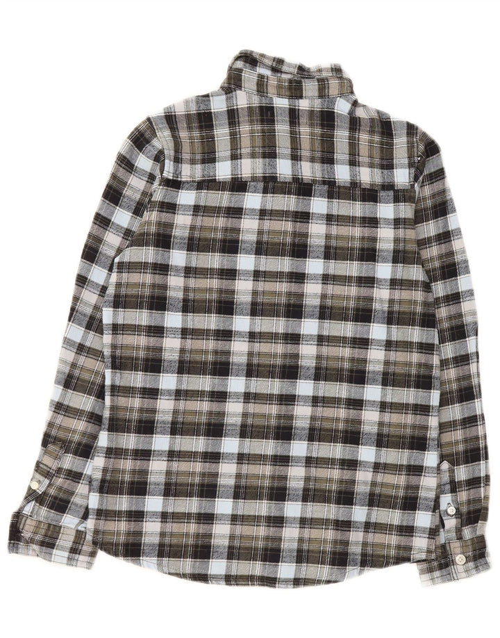 CALVIN KLEIN JEANS Camisa de franela para niño 9-10 años Cuadros multicolor