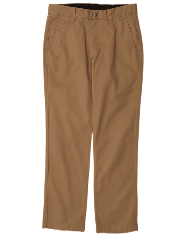 Pantalón chino recto Volcom para hombre W28 L30 Beige