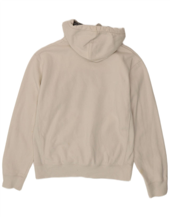 RUSSELL ATHLETIC Jersey con capucha gráfica para hombre Algodón blanco mediano