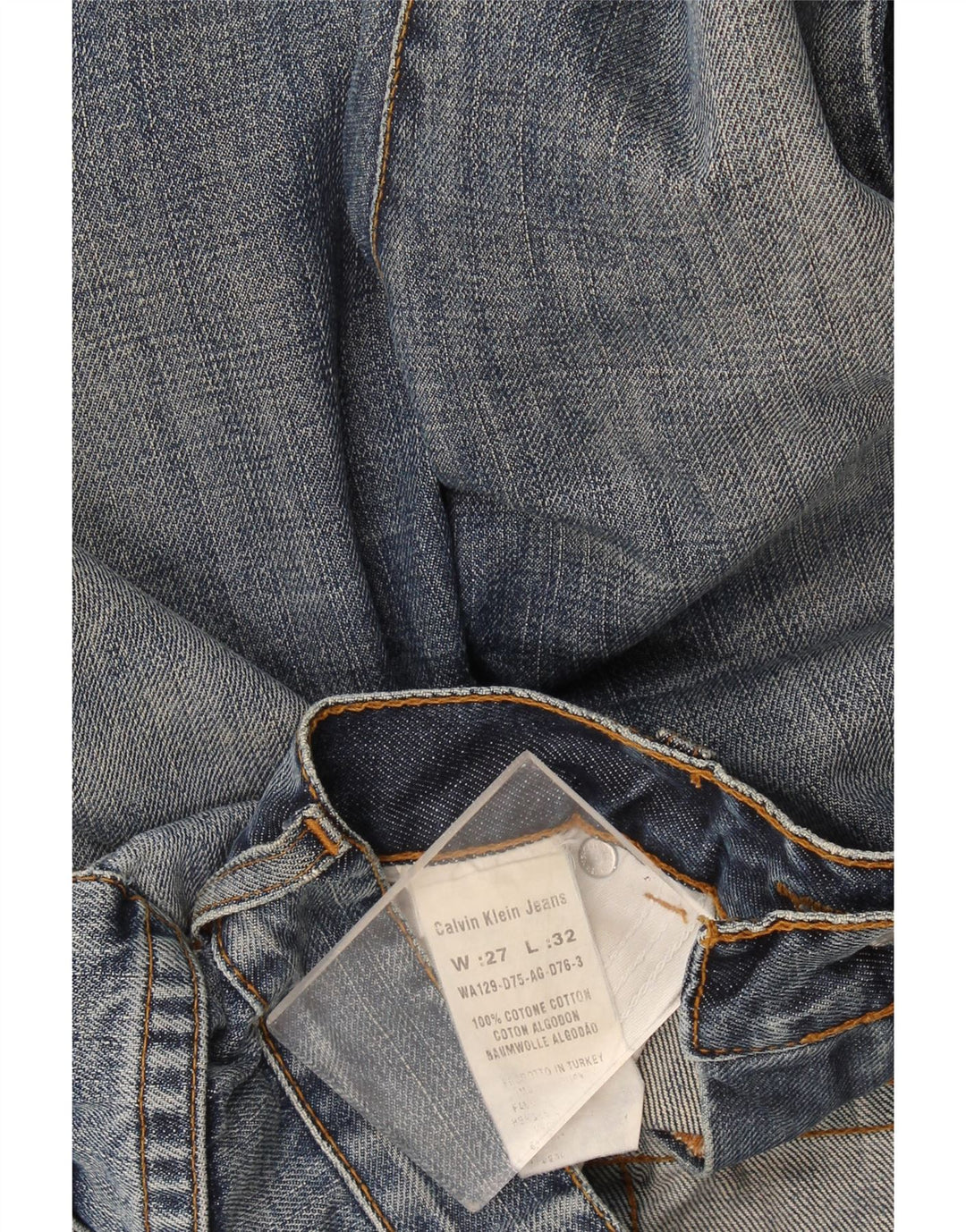 Calvin Klein Jeans Bootcut para Mujer W27 L27 Algodón Azul