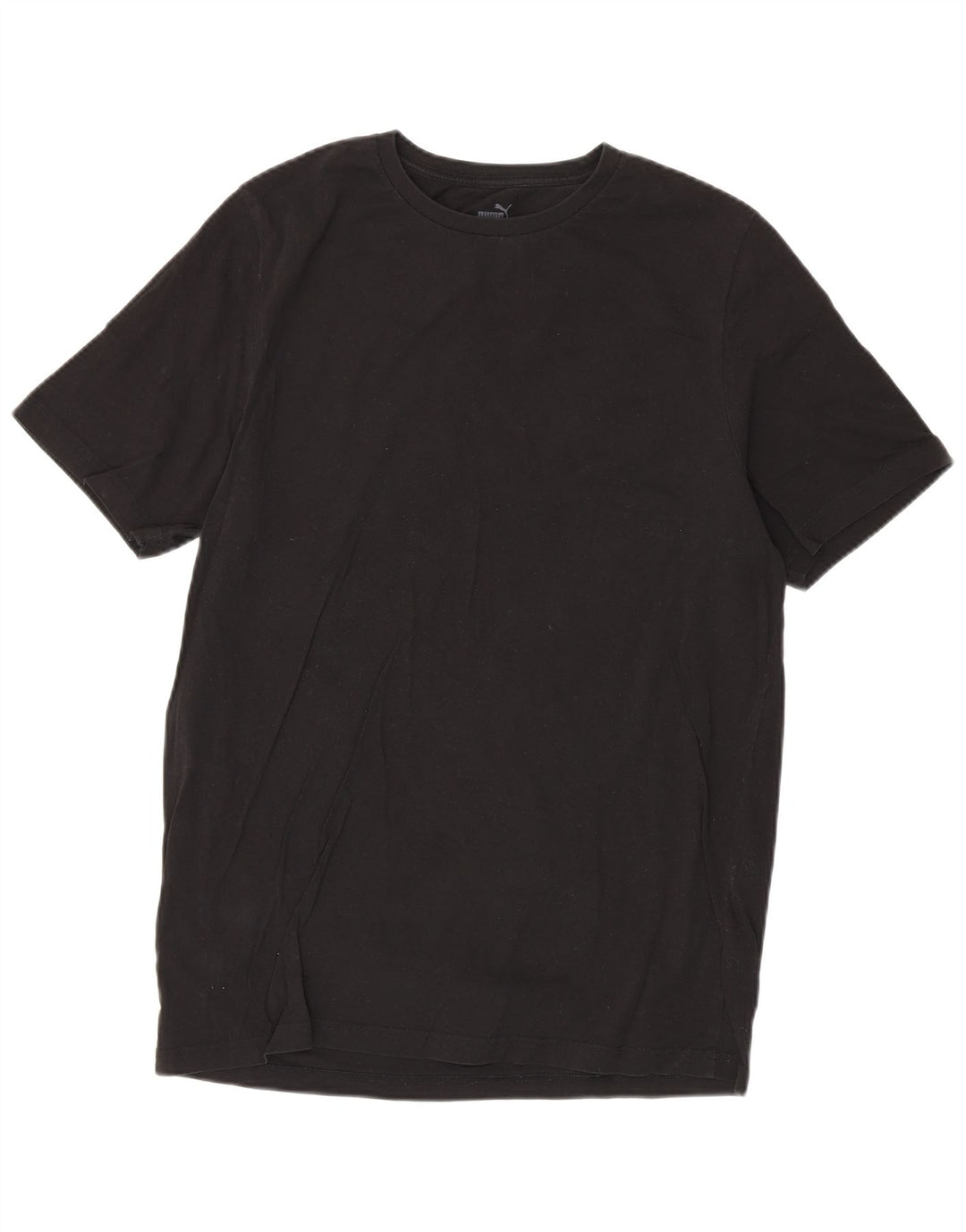 Puma - Camiseta para hombre, talla grande, algodón negro