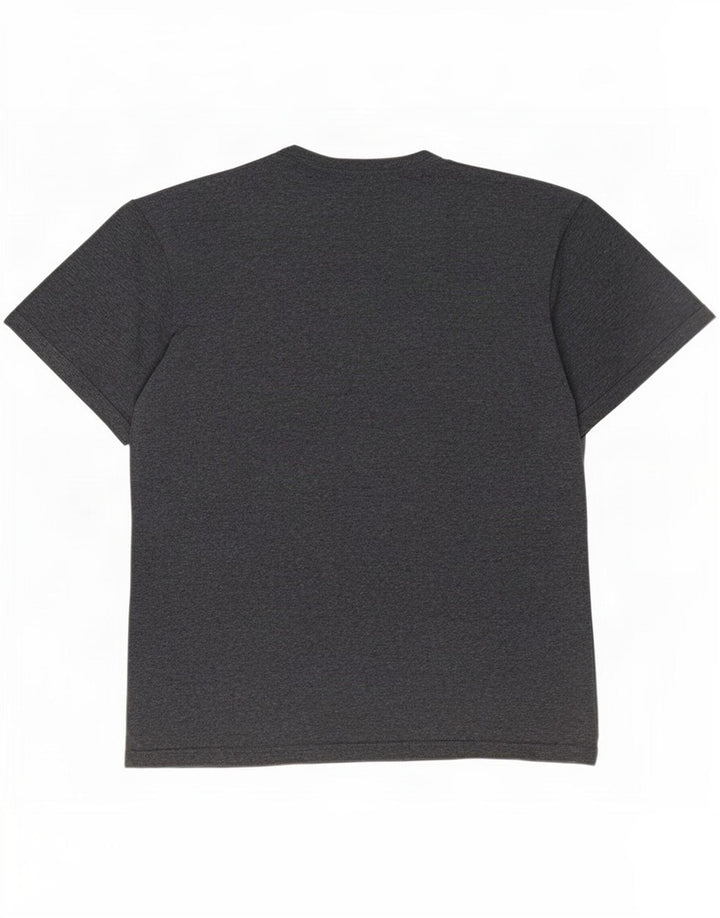 Camiseta Charro Hombre Top Grande Gris Algodón