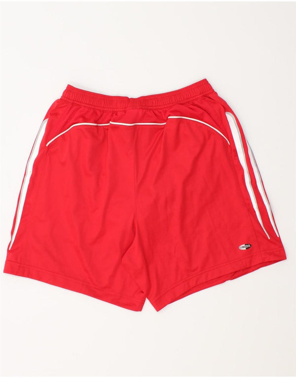 Adidas Mens Climacool Sport Shorts Medio Rojo Poliéster
