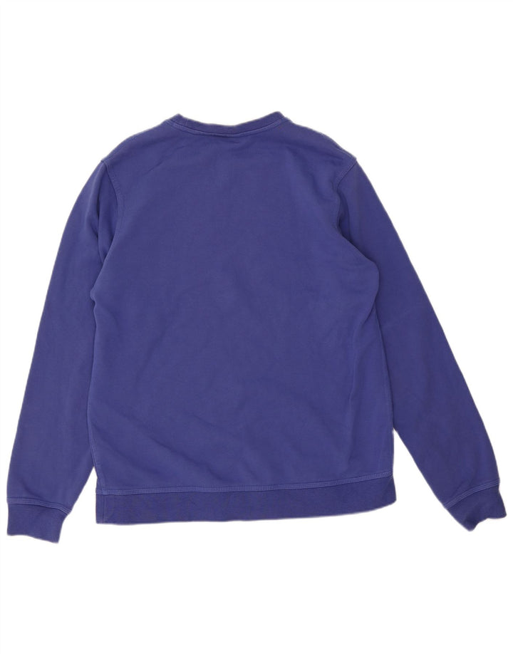 Nike Hombre Sudadera Jumper Grande Azul Algodón