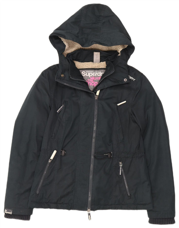 Superdry Chaqueta Cortavientos The Windparka para Mujer UK 46 Large Azul Marino