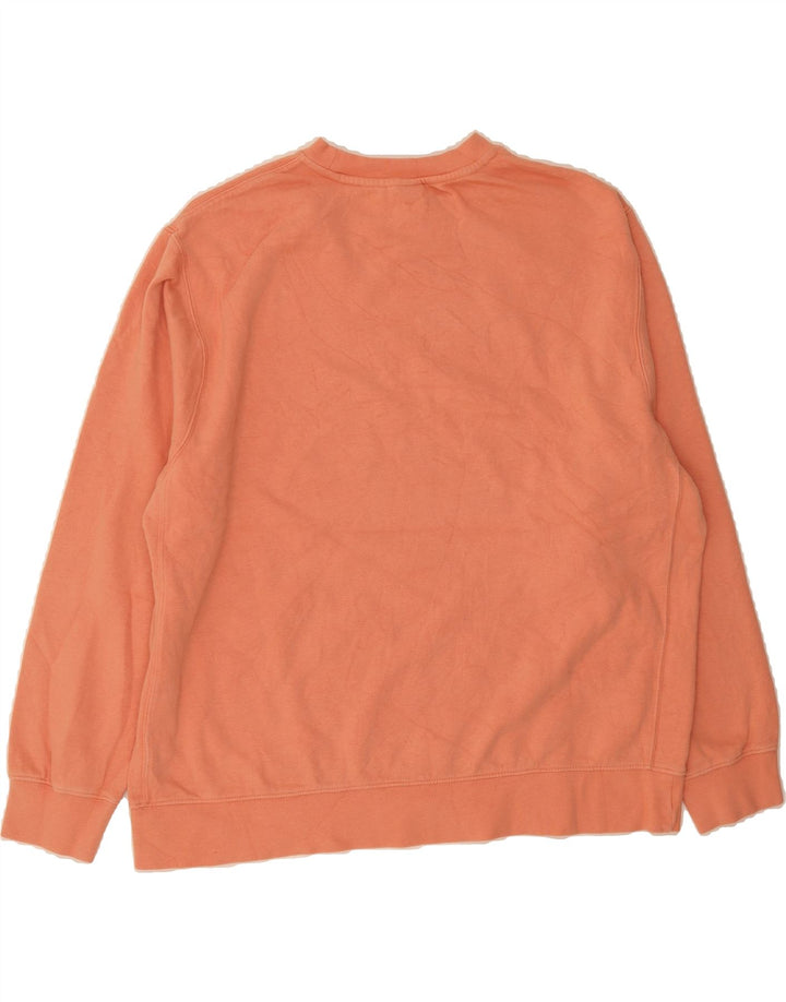 NIKE Mens Sweatshirt Jumper XL Orange Cotton Vintage Nike and Second-Hand Nike from Messina Hembry 